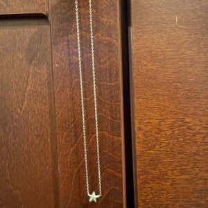 Silver Star Pendant Necklace